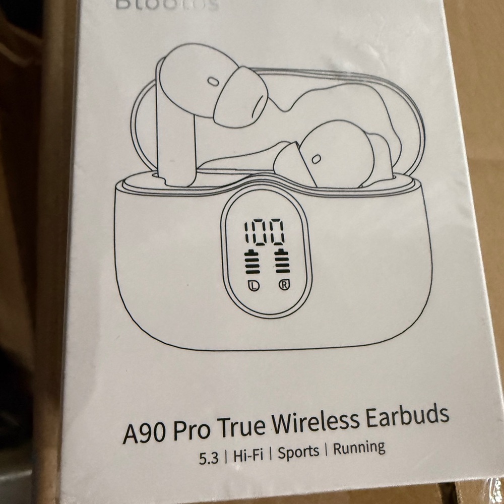 A90 Pro True Wireless Earbuds - Black